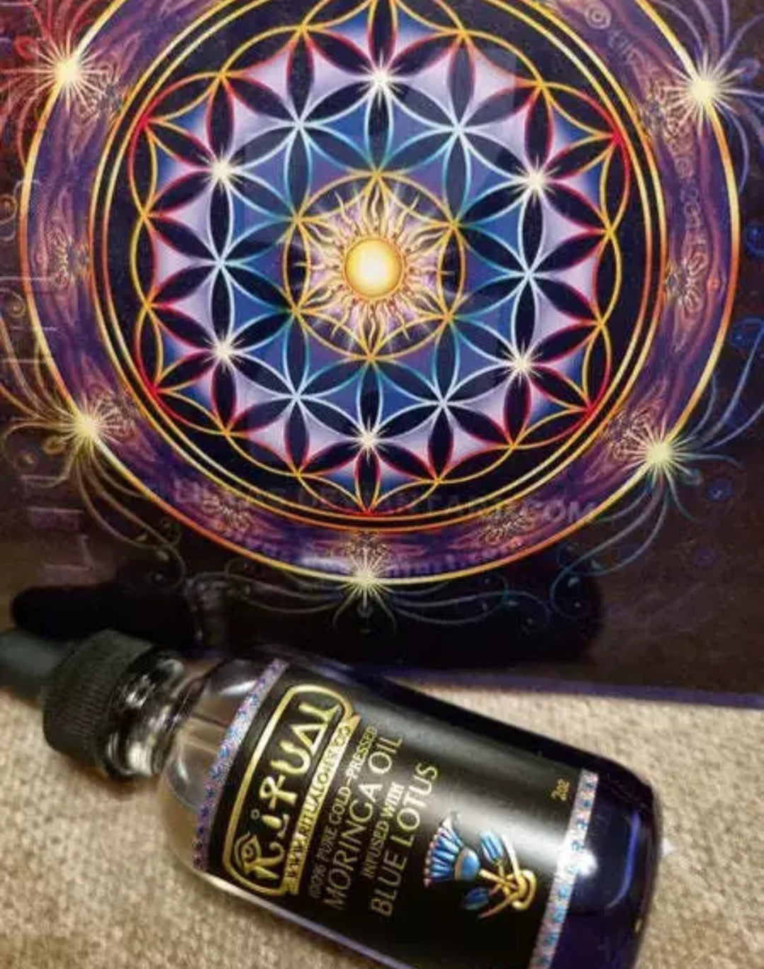 Ritual Oil Moringa Oil & Blue Lotus