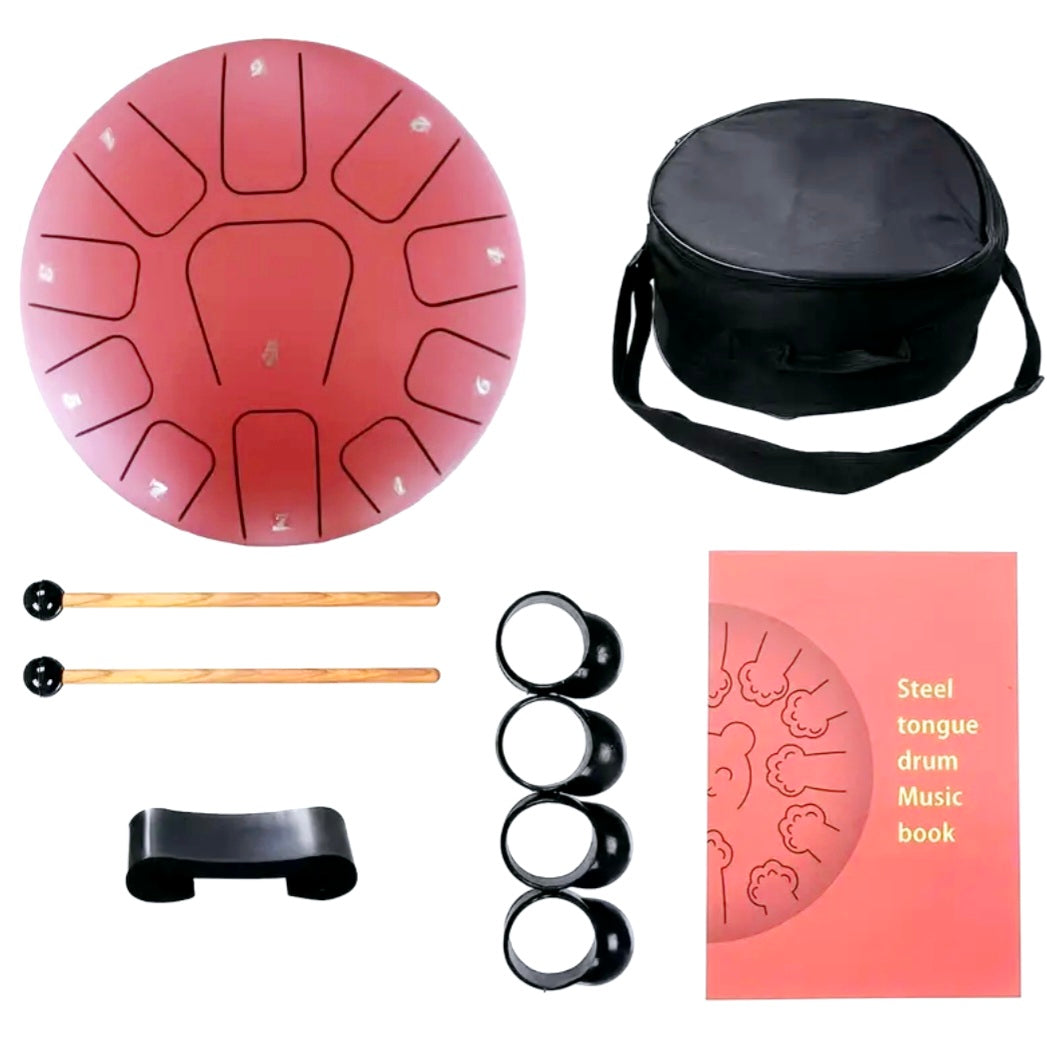 Steel Tongue Drum Set - 10 Inch