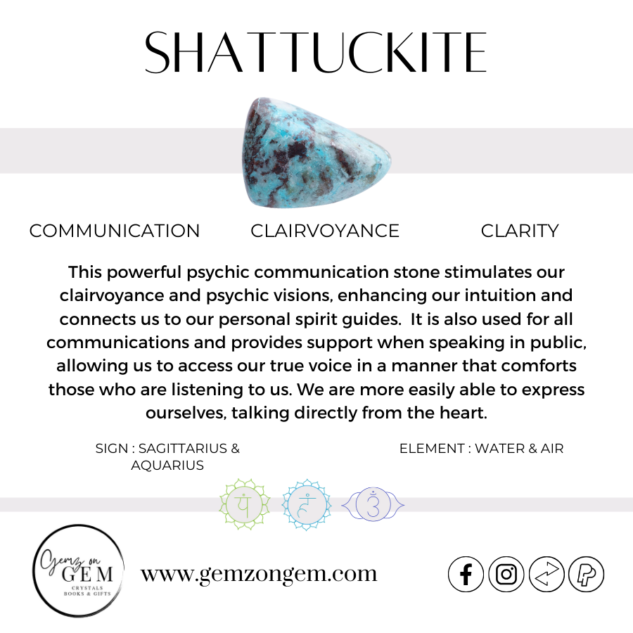 Shattuckite Ring Size 7