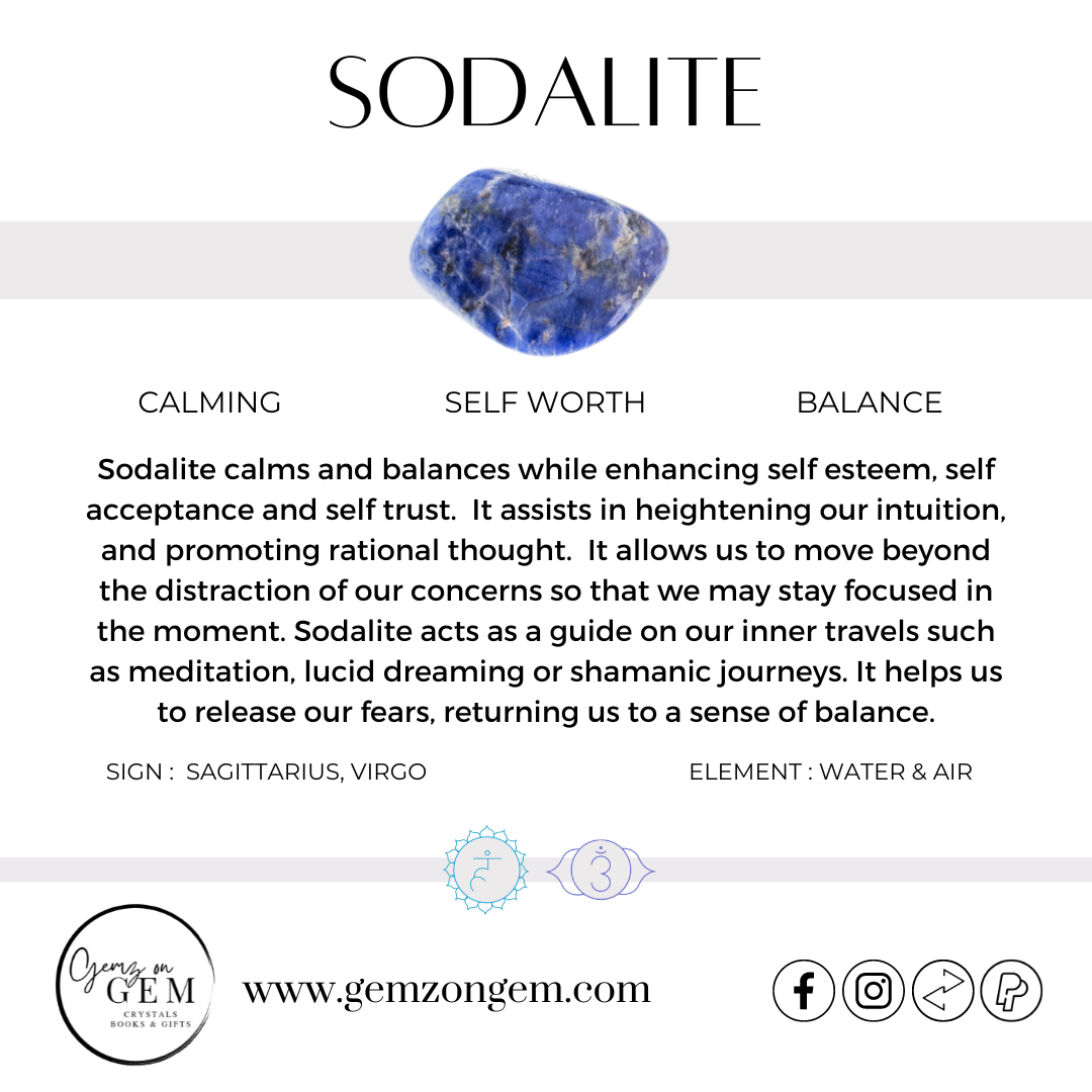 Sodalite Chunk