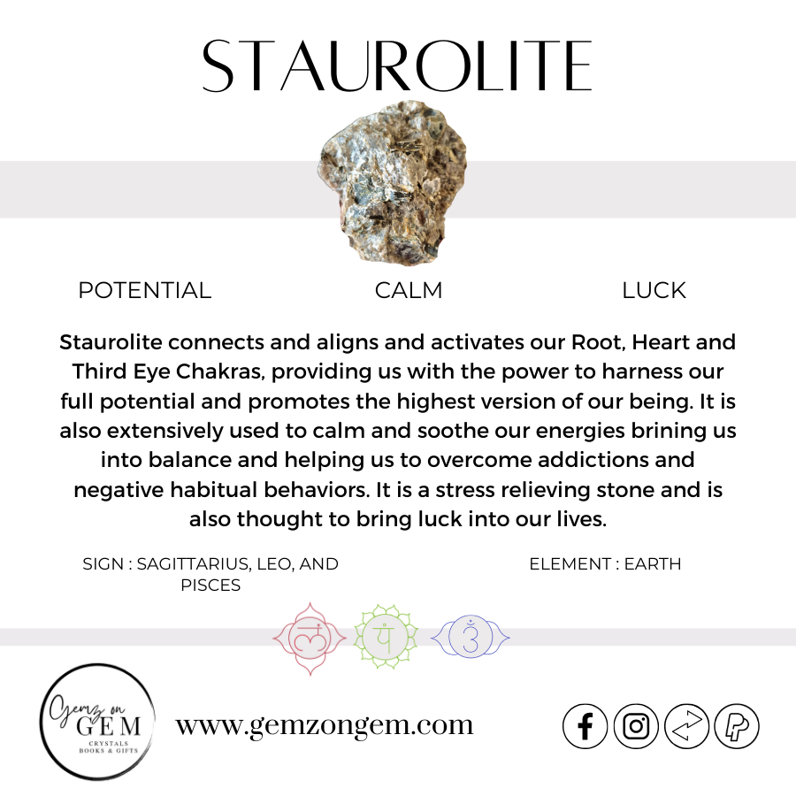 Staurolite Cluster Specimen
