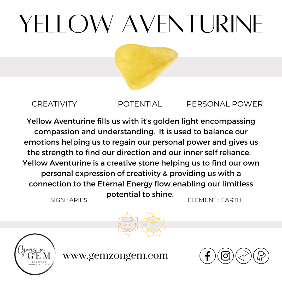 Yellow Aventurine Tumble