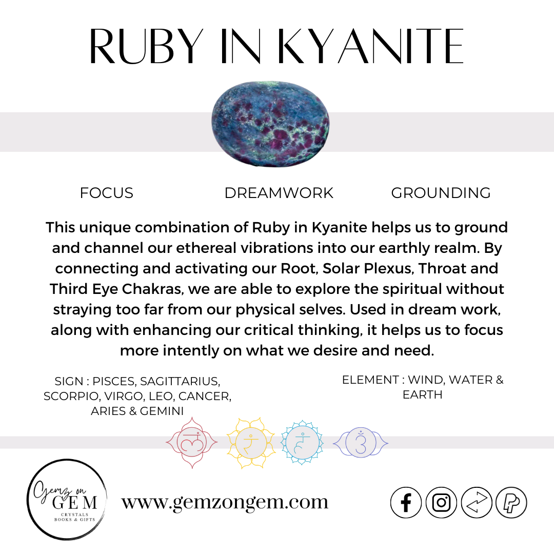 Ruby in Kyanite Rose
