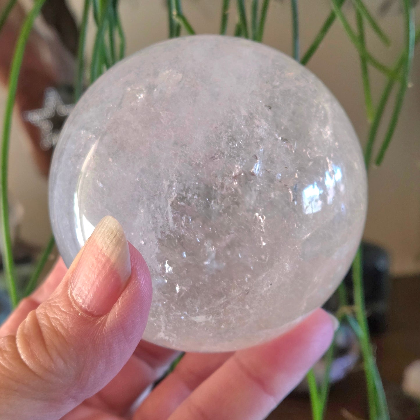 Clear Quartz Sphere 530Gm