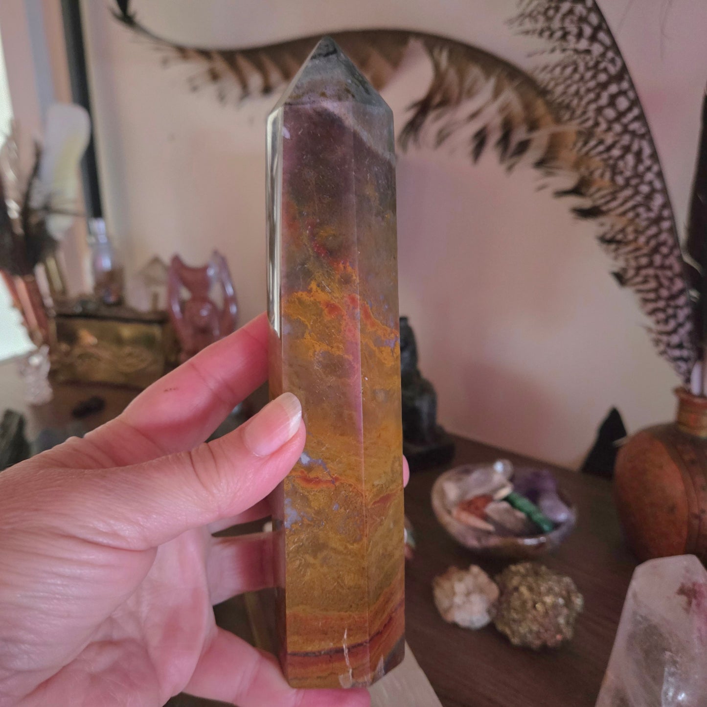 Mookaite Jasper Obelisk