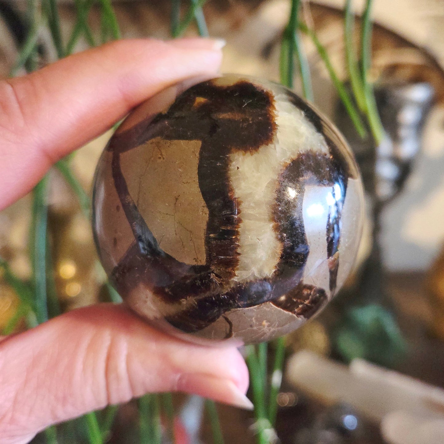 Septarian Sphere
