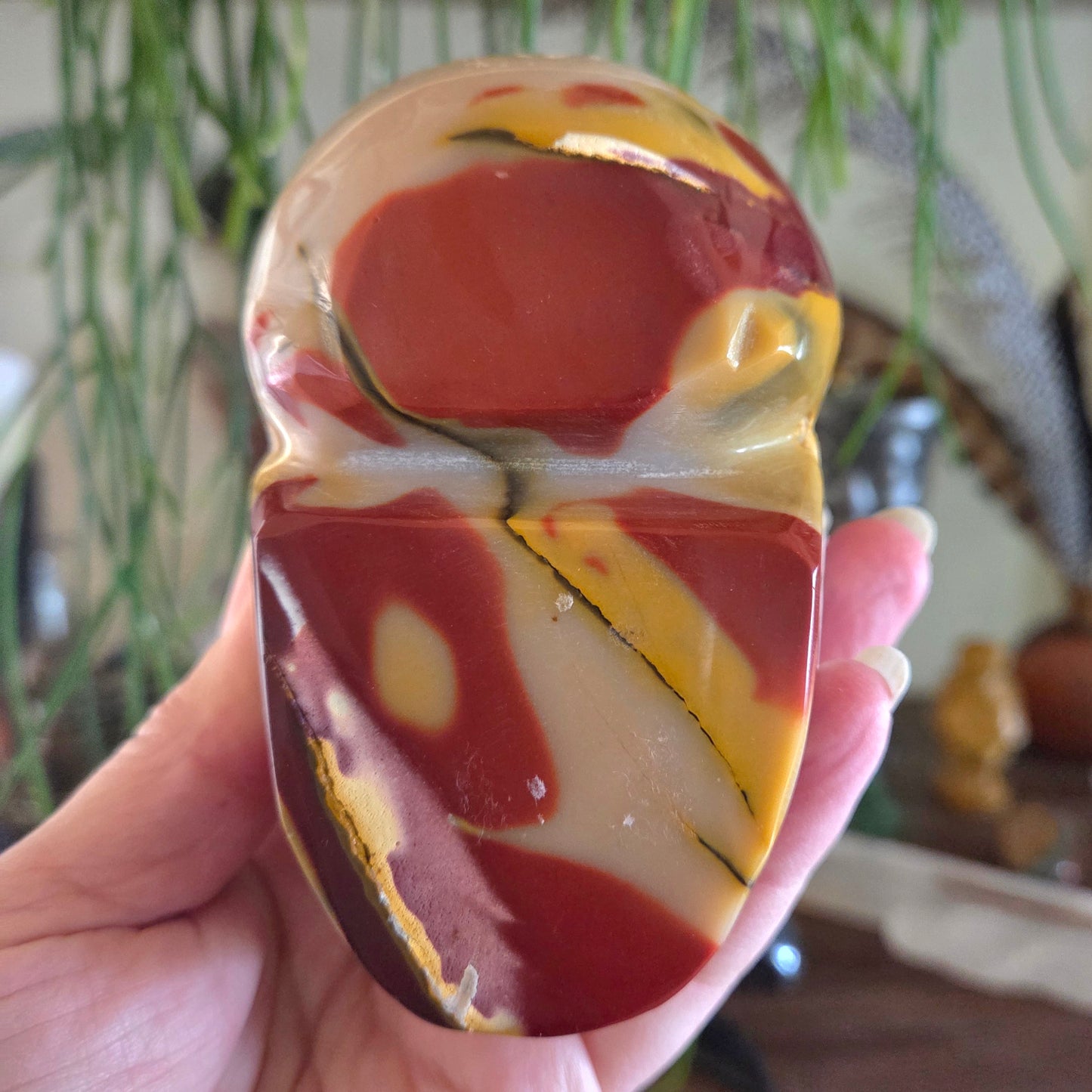 Mookaite Jasper Skull 820Gm