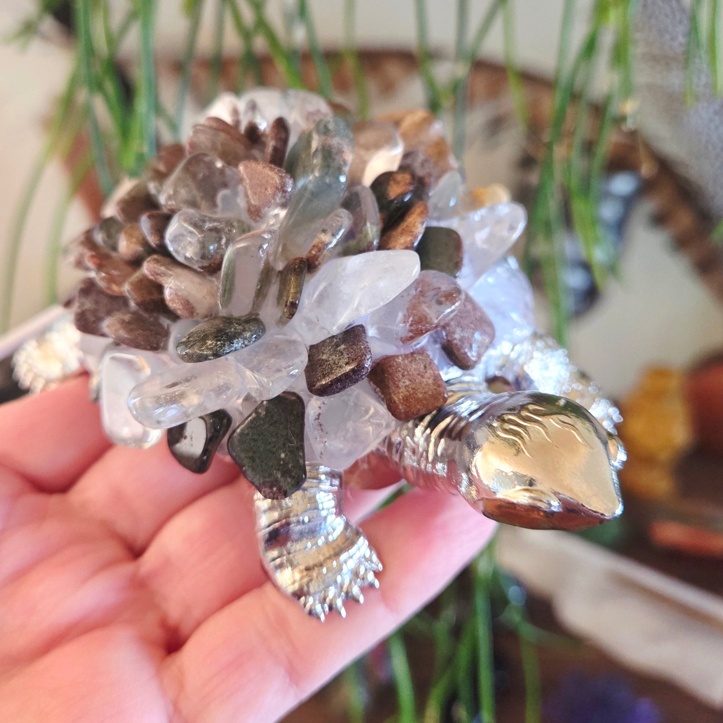 Crystal Turtle Lamp