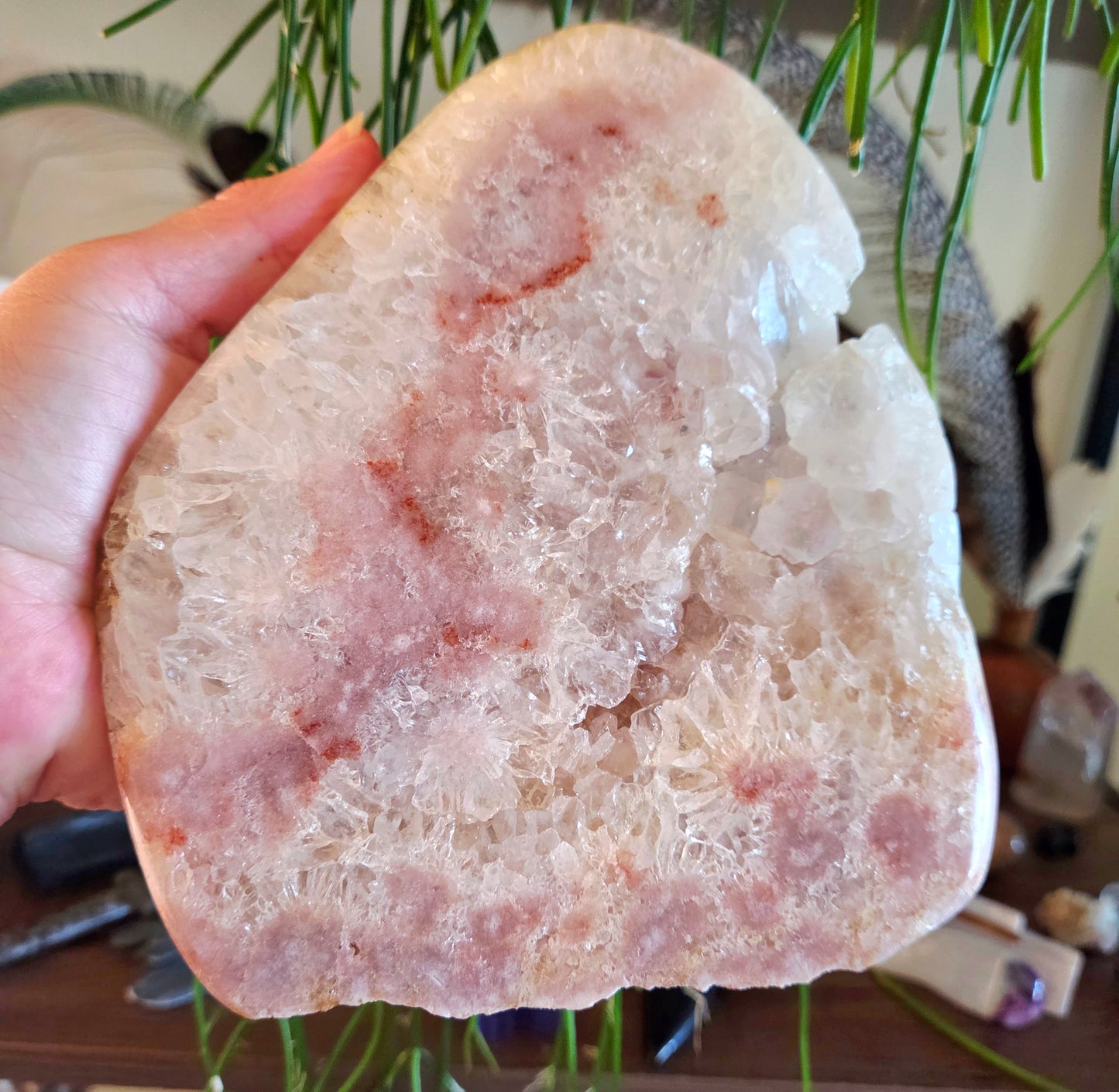 Pink Amethyst Slab 1.15Kg