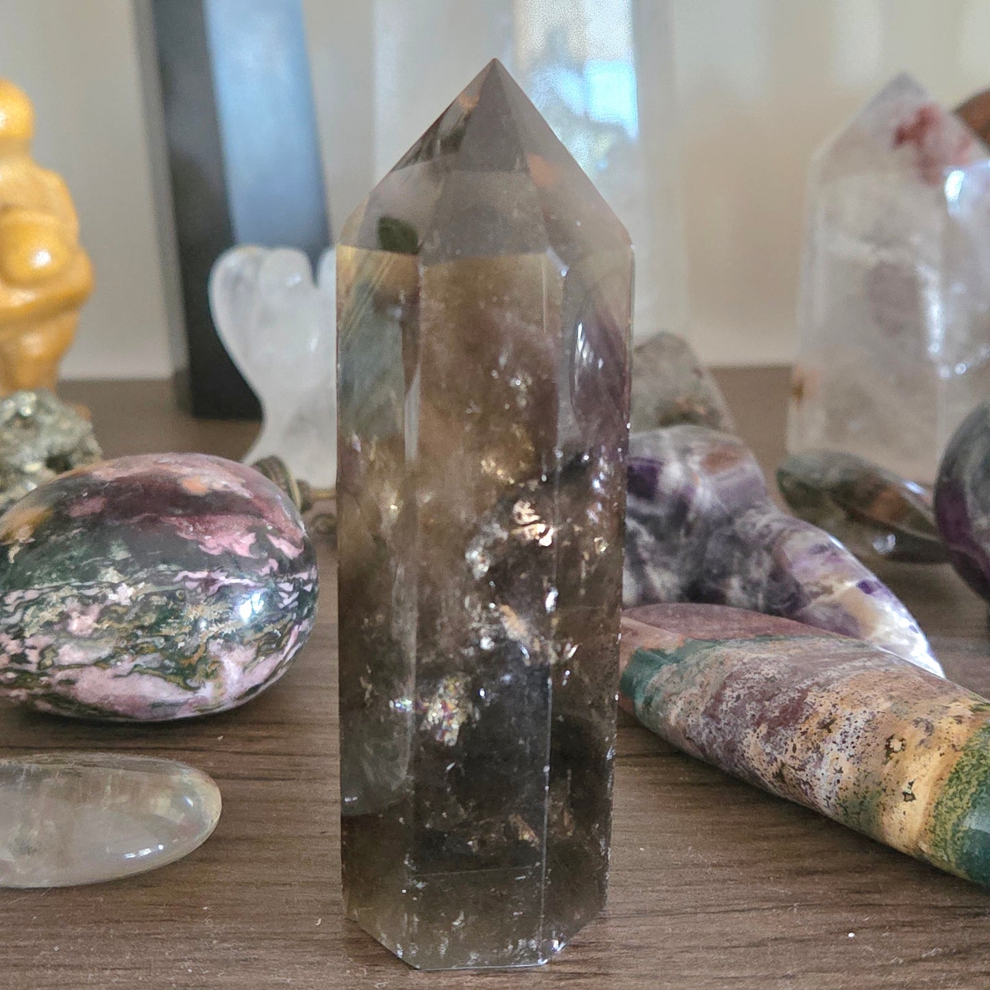 Smoky Citrine Obelisk