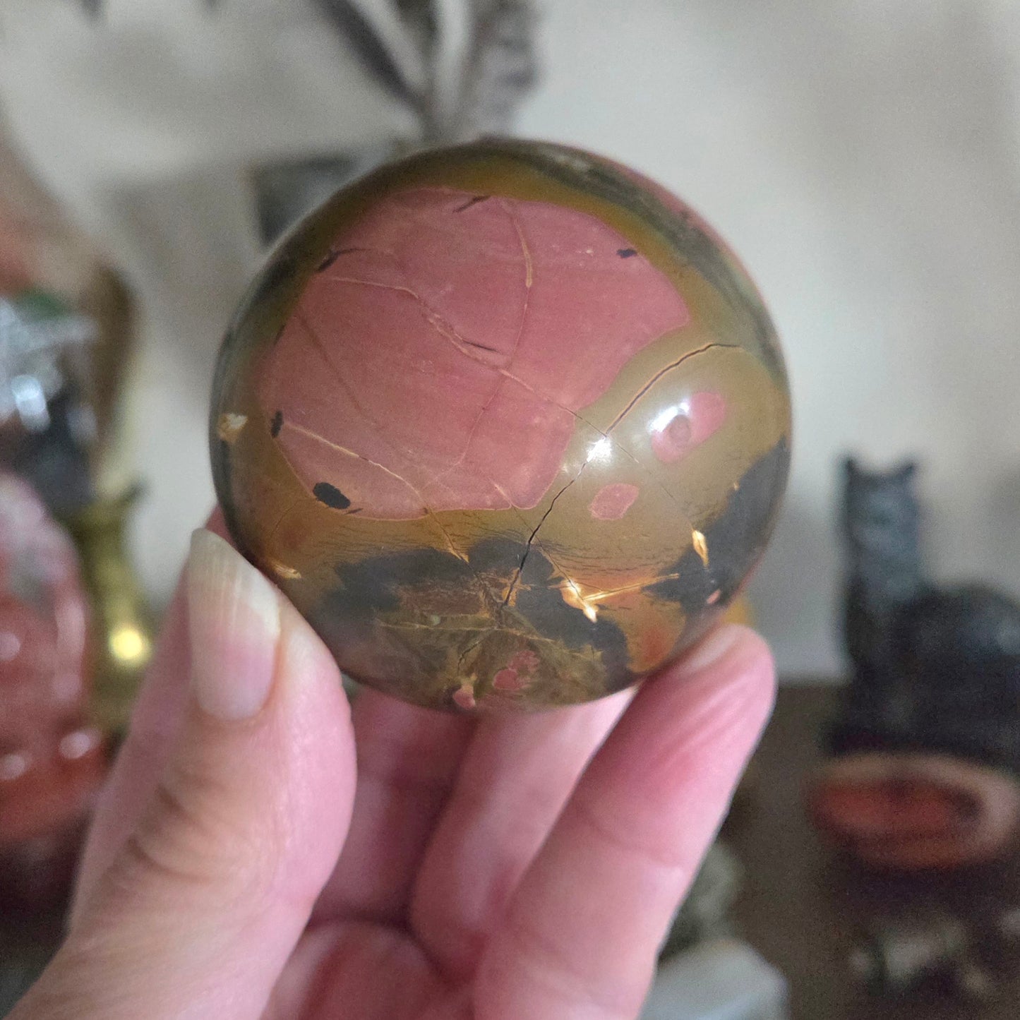 Cherry Creek Jasper Sphere