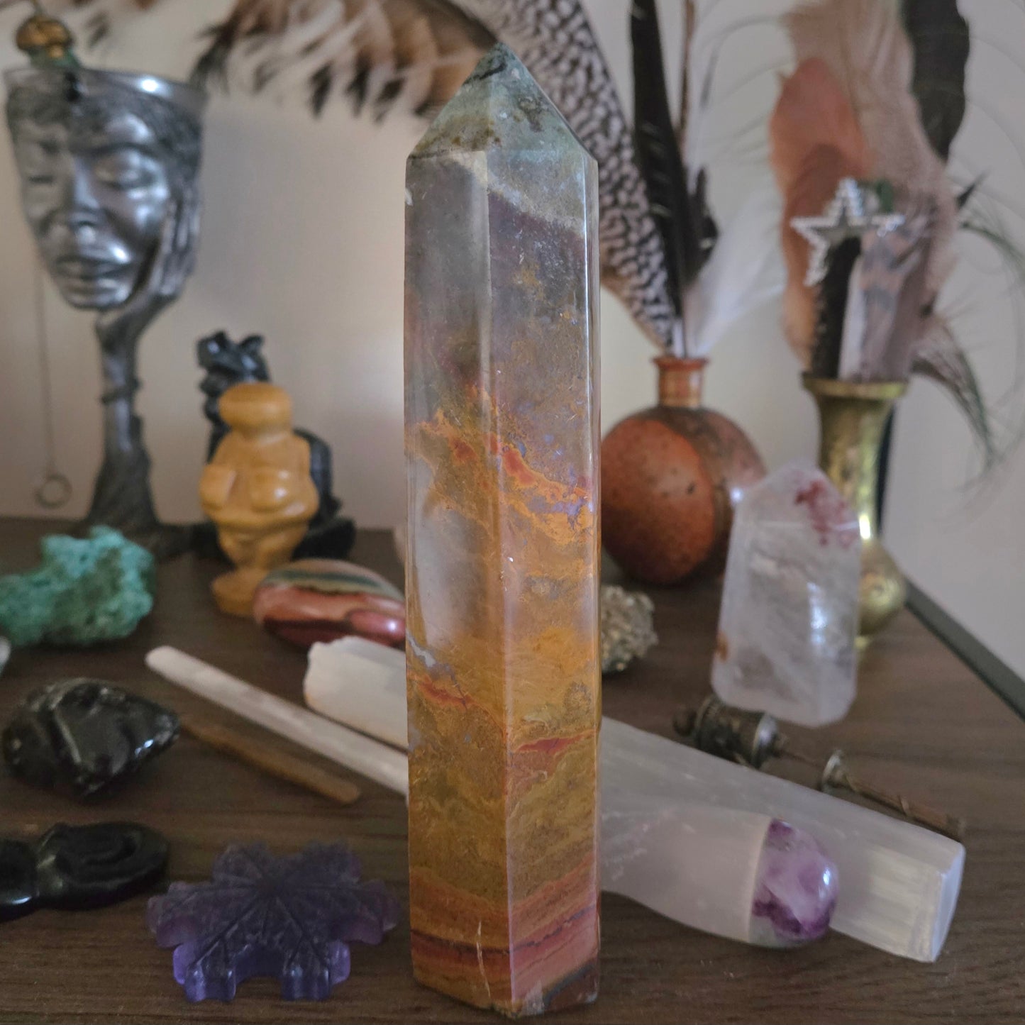 Mookaite Jasper Obelisk
