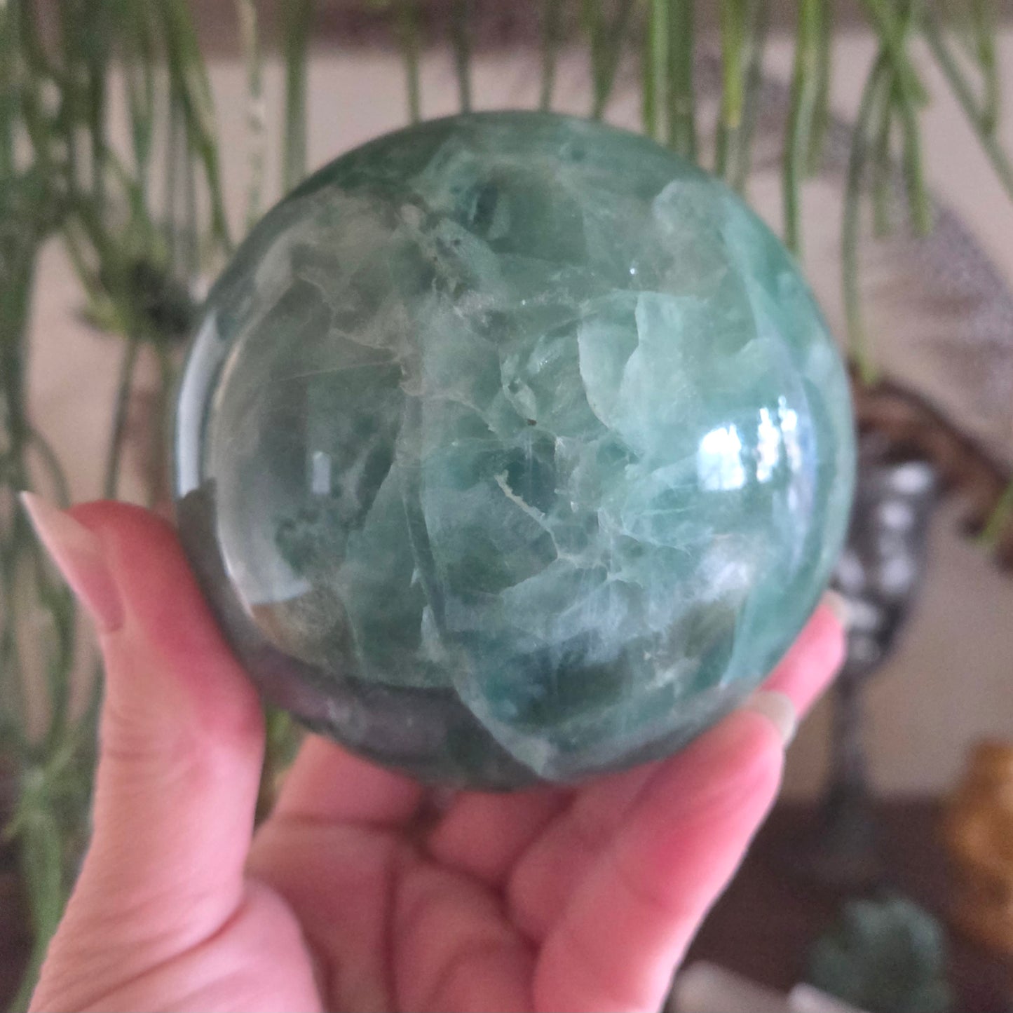 Fluorite Sphere 1.2Kg