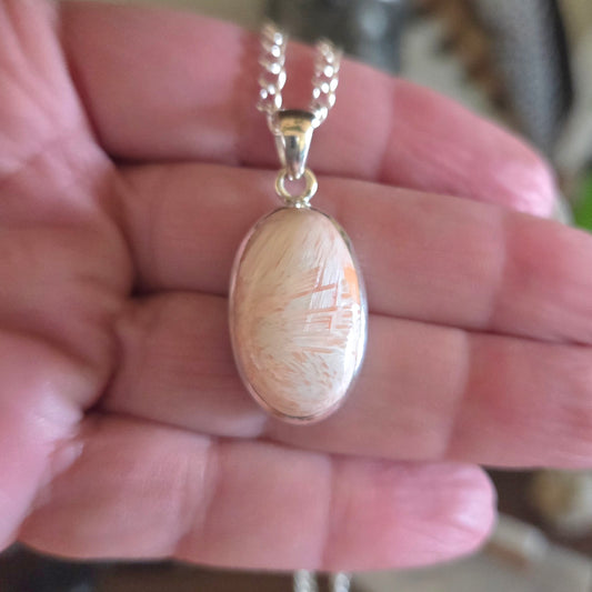 Scolecite Pendant