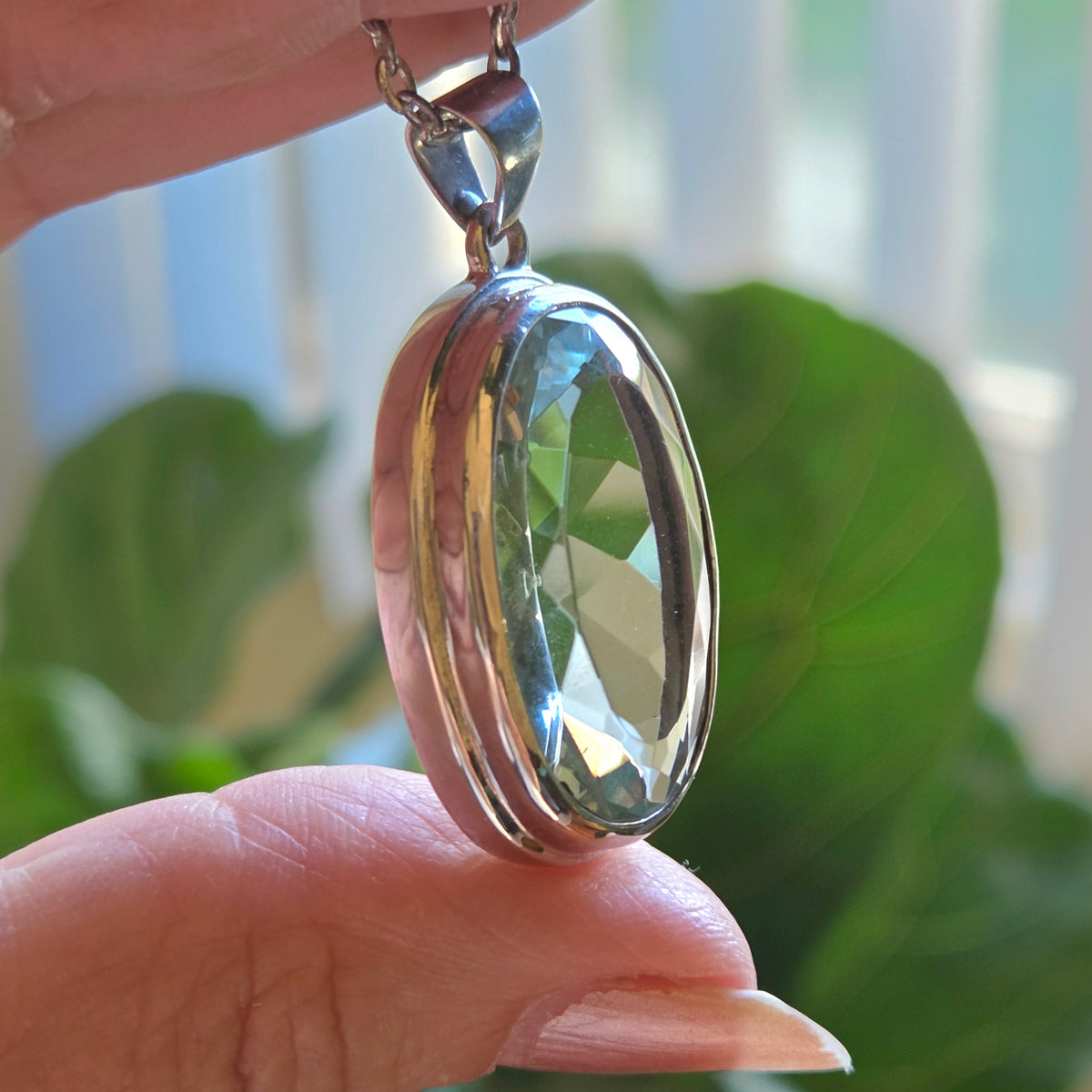 Blue Topaz Pendant