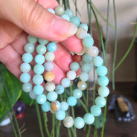 Faceted Caribbean Calcite Bracelet