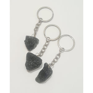 BLACK TOURMALINE KEYRING