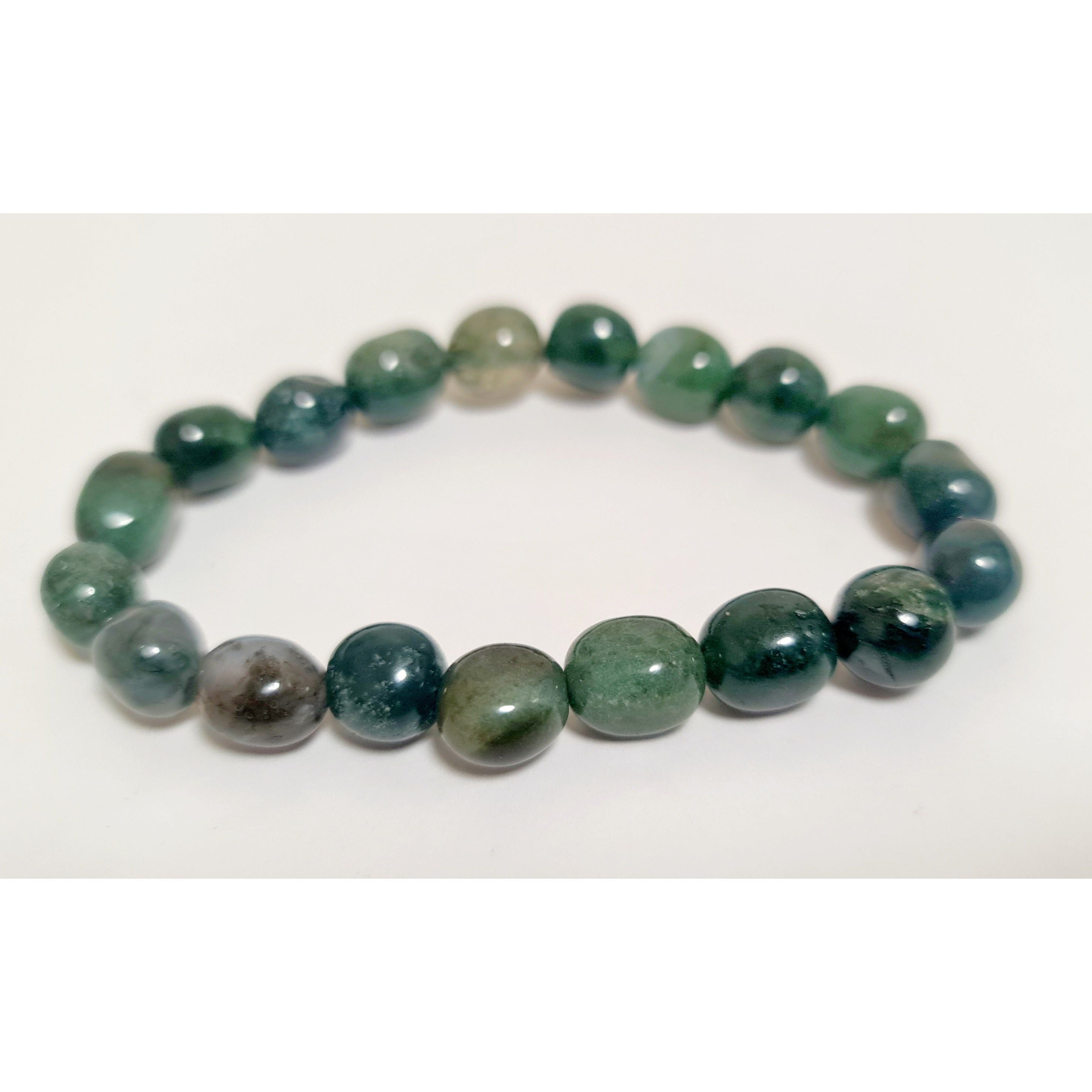 MOSS AGATE BRACELET