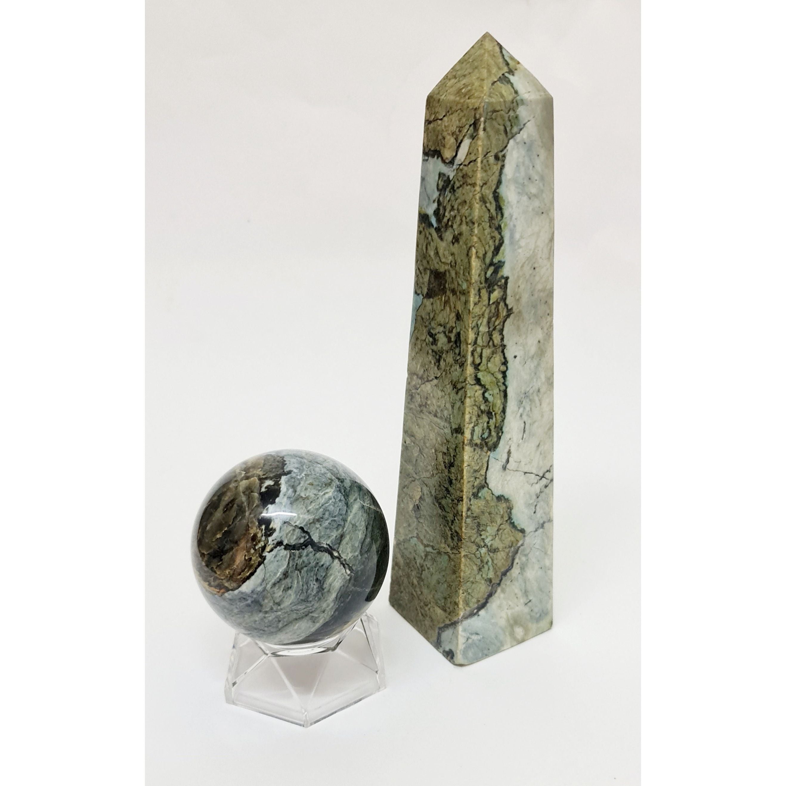 BLUE DAUD JASPER SPHERE