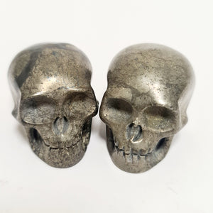 PYRITE SKULL