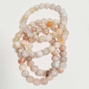 FLOWER AGATE BRACELET