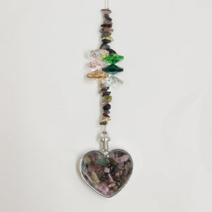 CRYSTAL LOCKET SUNCATCHERS