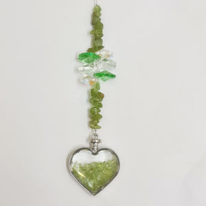 CRYSTAL LOCKET SUNCATCHERS