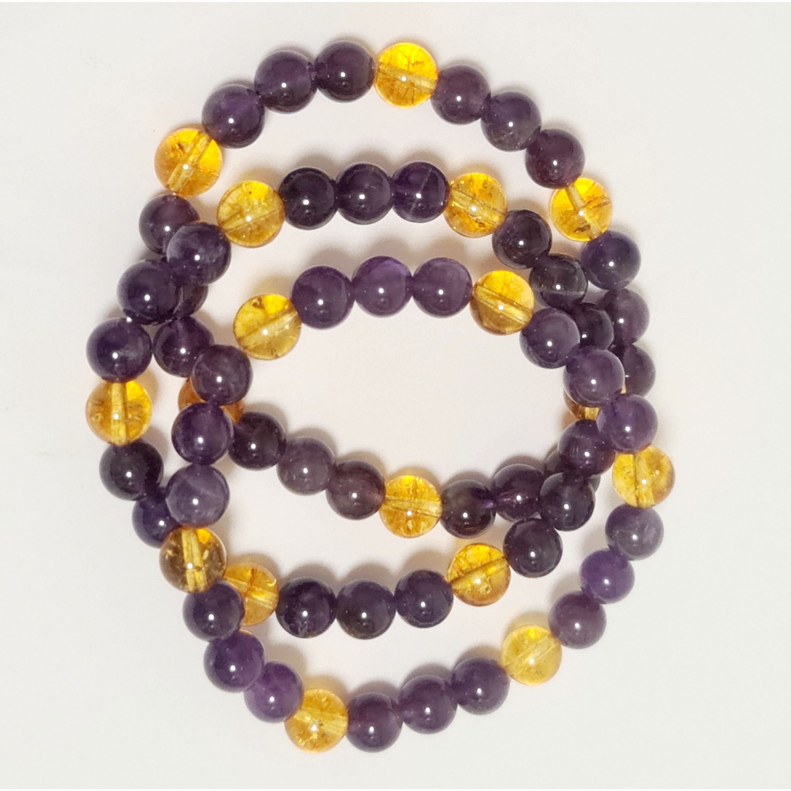 AMETHYST & CITRINE BRACELET
