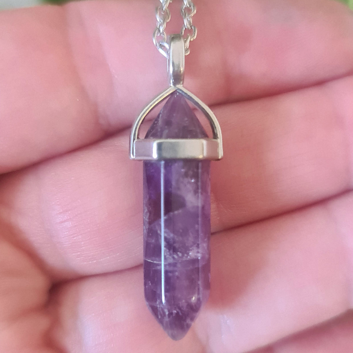 Crystal Point Necklace