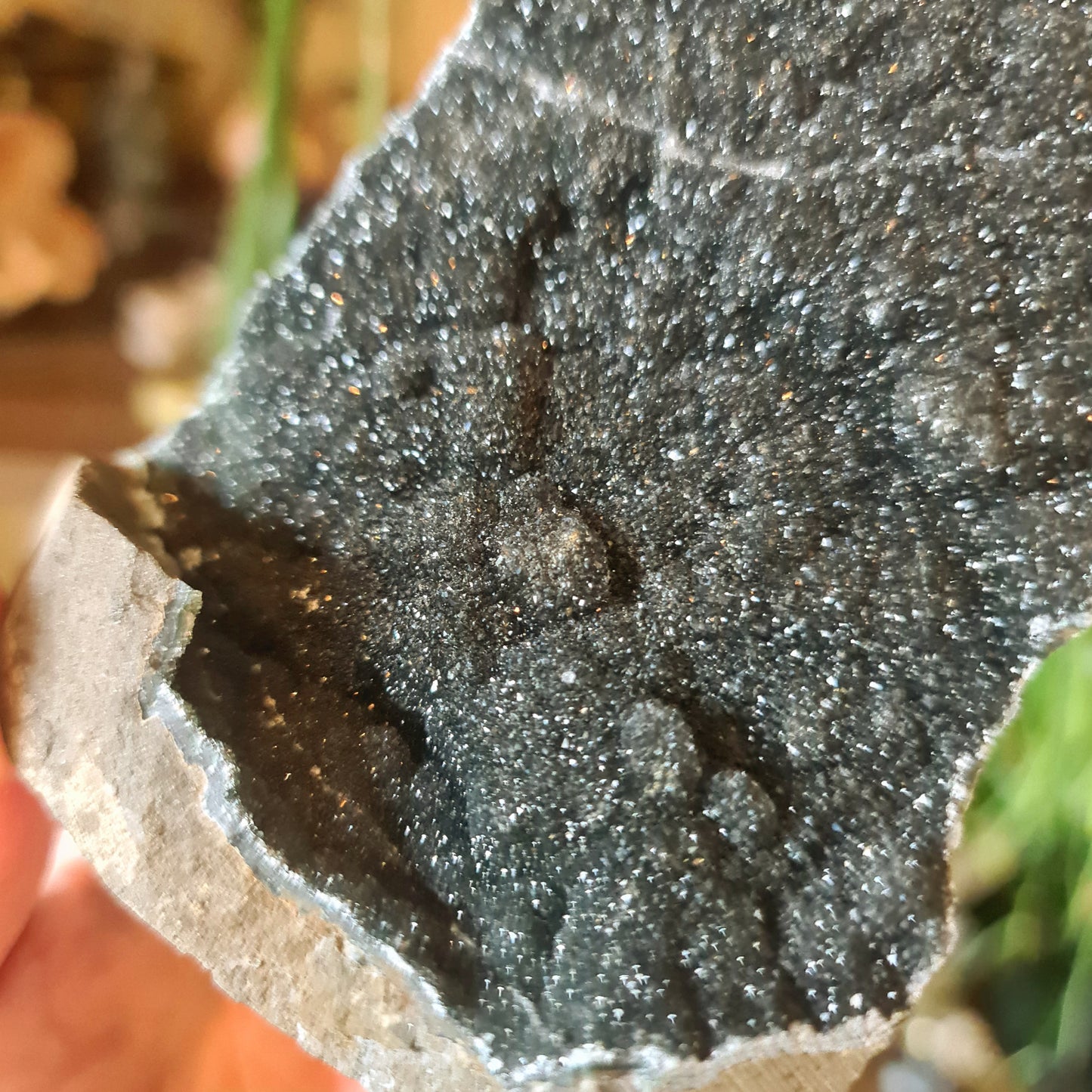 Black Amethyst Cluster #1