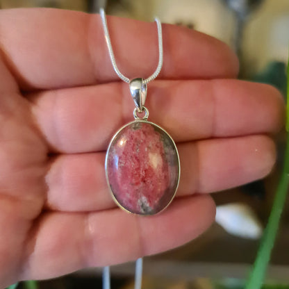 Thulite Pendant