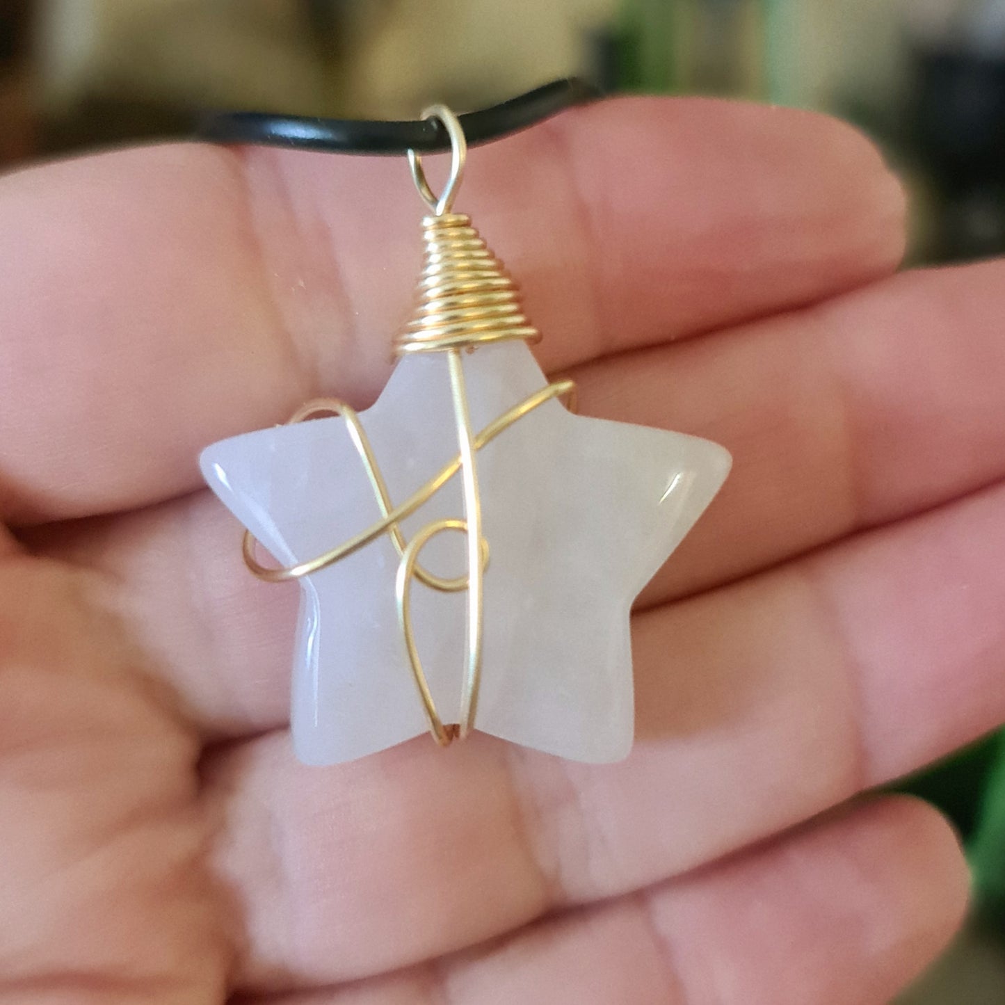 Wire Wrapped Star Pendant