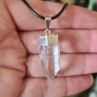 Electroformed Crystal Necklace