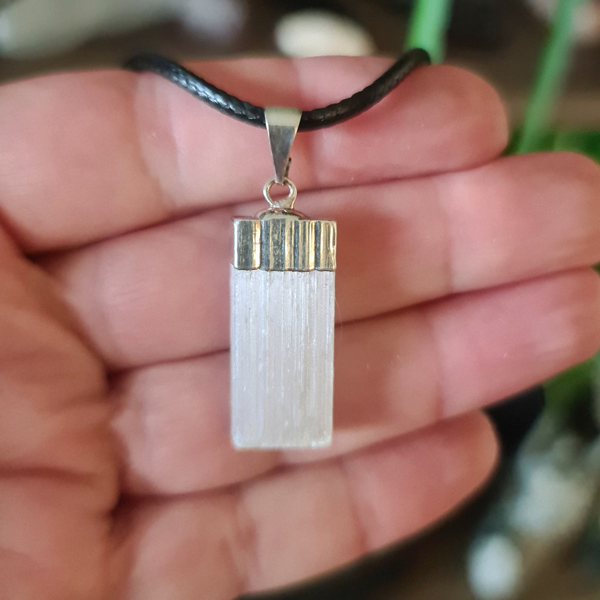 Electroformed Crystal Necklace