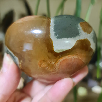 Polychrome Jasper Heart