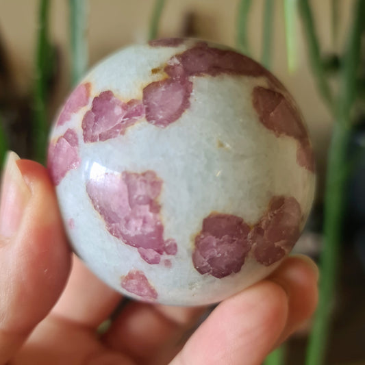 Pink Tourmaline Sphere