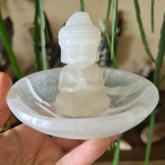 Selenite Buddha Bowl