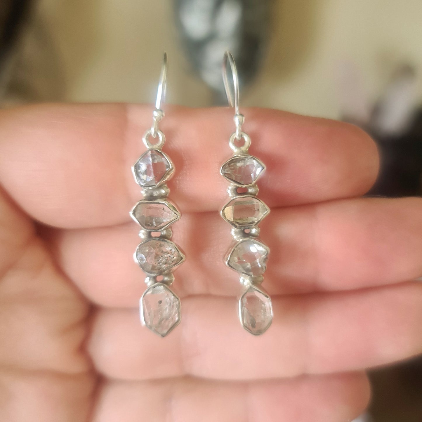 Herkimer Diamond Earrings