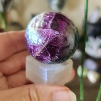 Selenite Sphere Stand