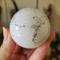 White Howlite Sphere