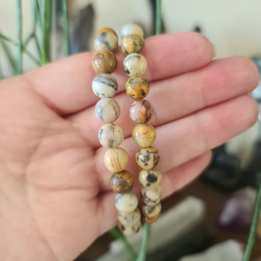 Crazy Lace Agate Bracelet