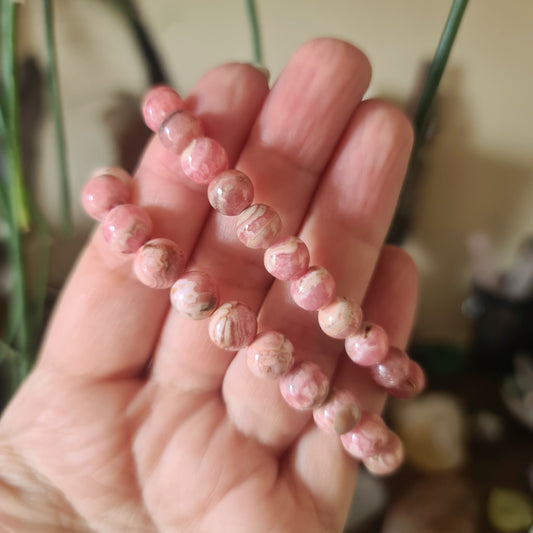 Rhodochrosite Bracelet