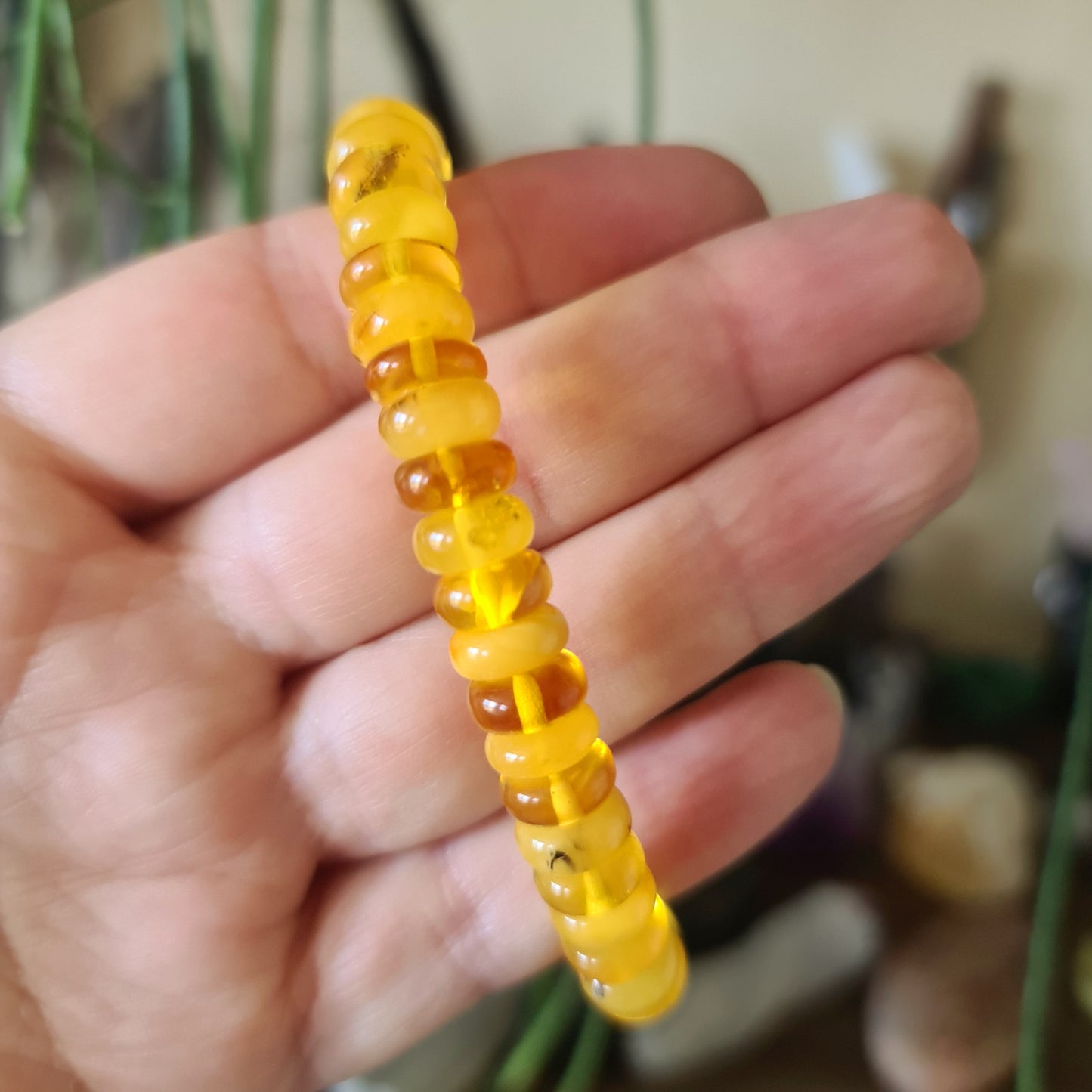 Amber Crystal Bracelets