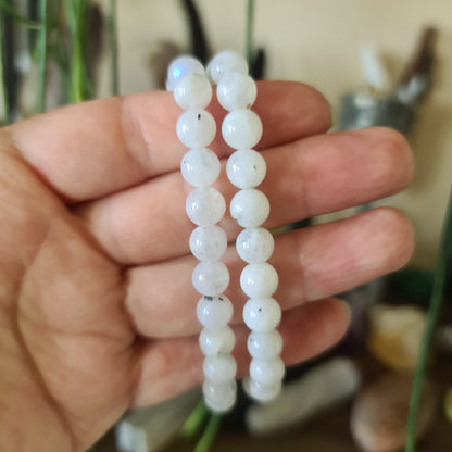 Rainbow Moonstone Bracelet