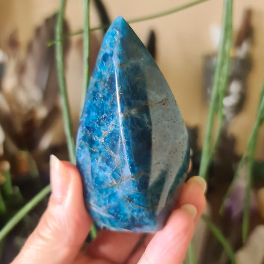 Blue Apatite Flame