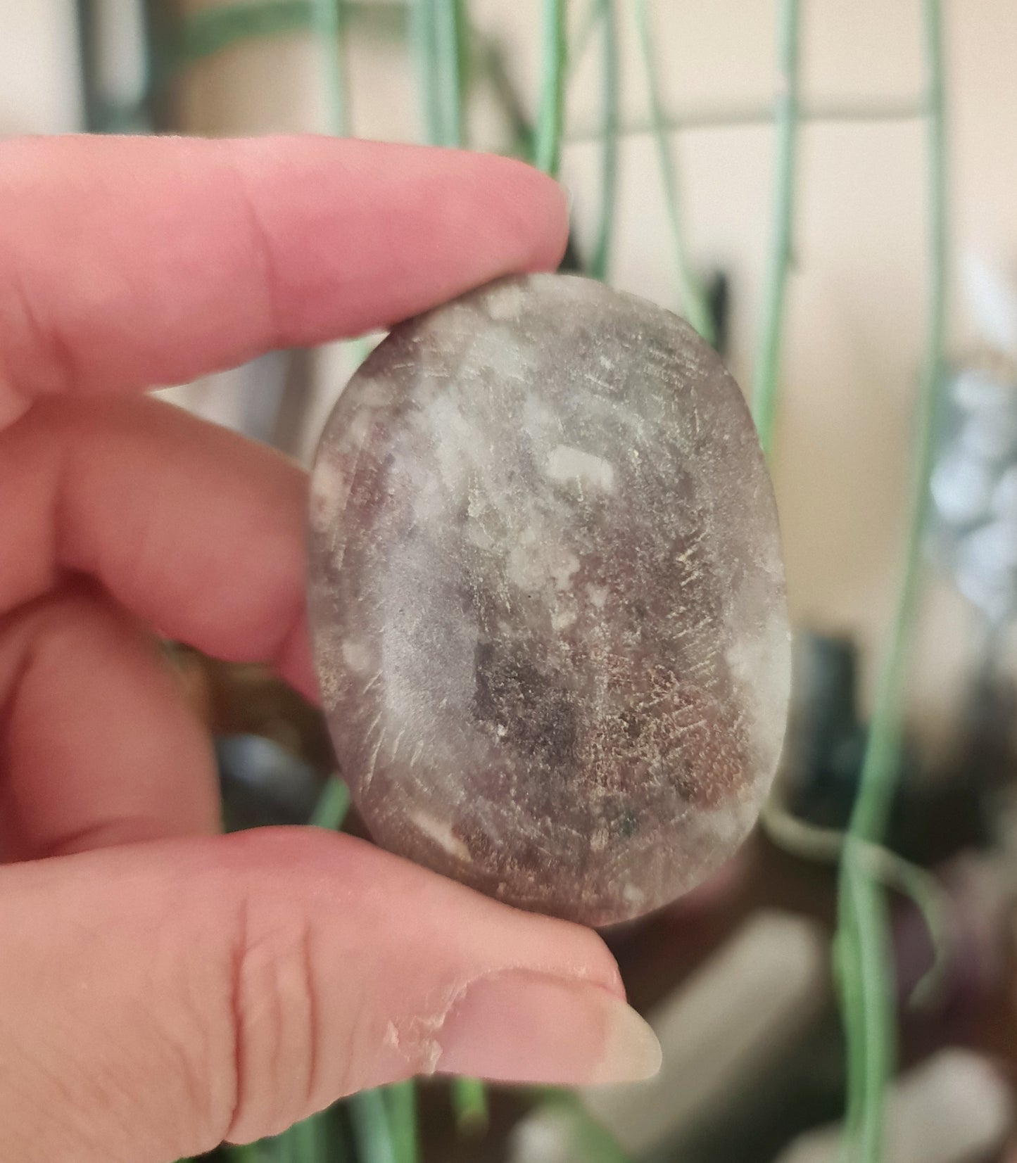 Pink Tourmaline Palm Stones