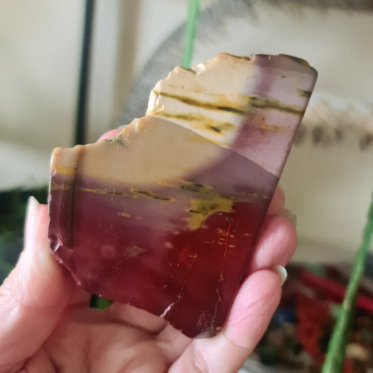 Mookaite Jasper Slice