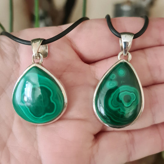 Malachite Pendants