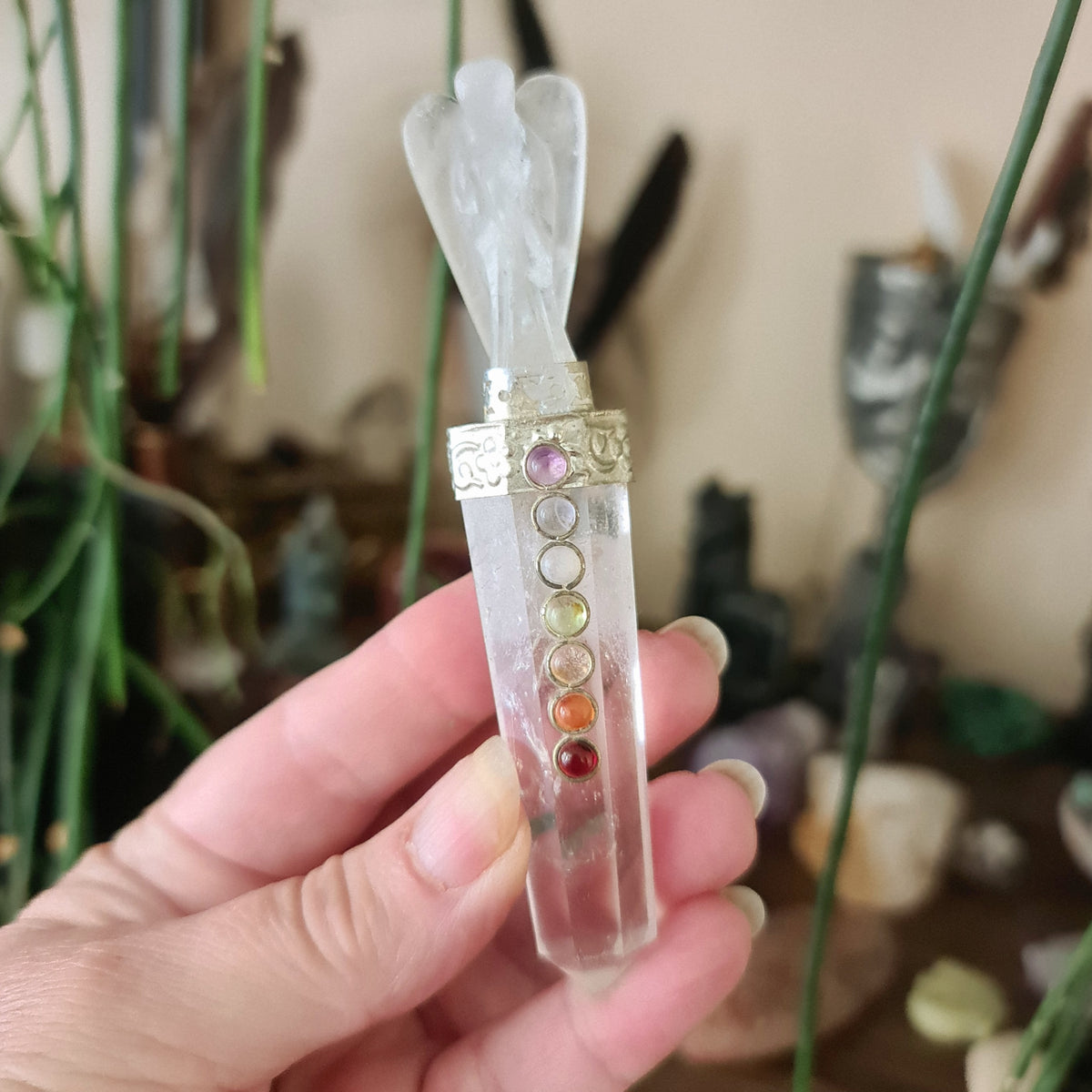 Chakra Angel Wands - Medium