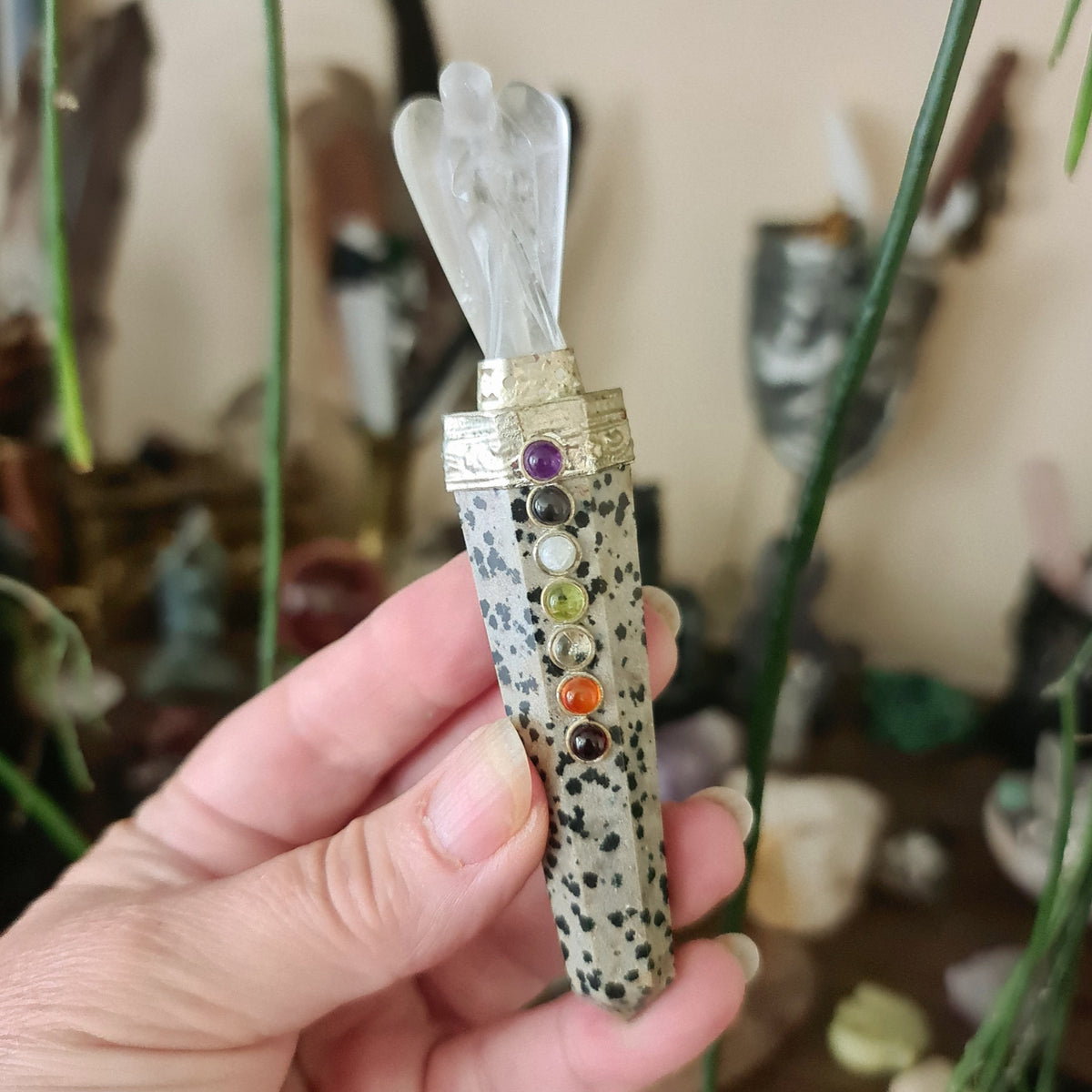 Chakra Angel Wands - Medium